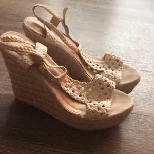 Wedges that have been worn a couple times